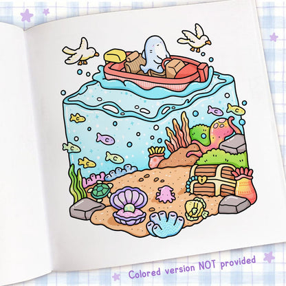 Cozy Corner Coloring Book