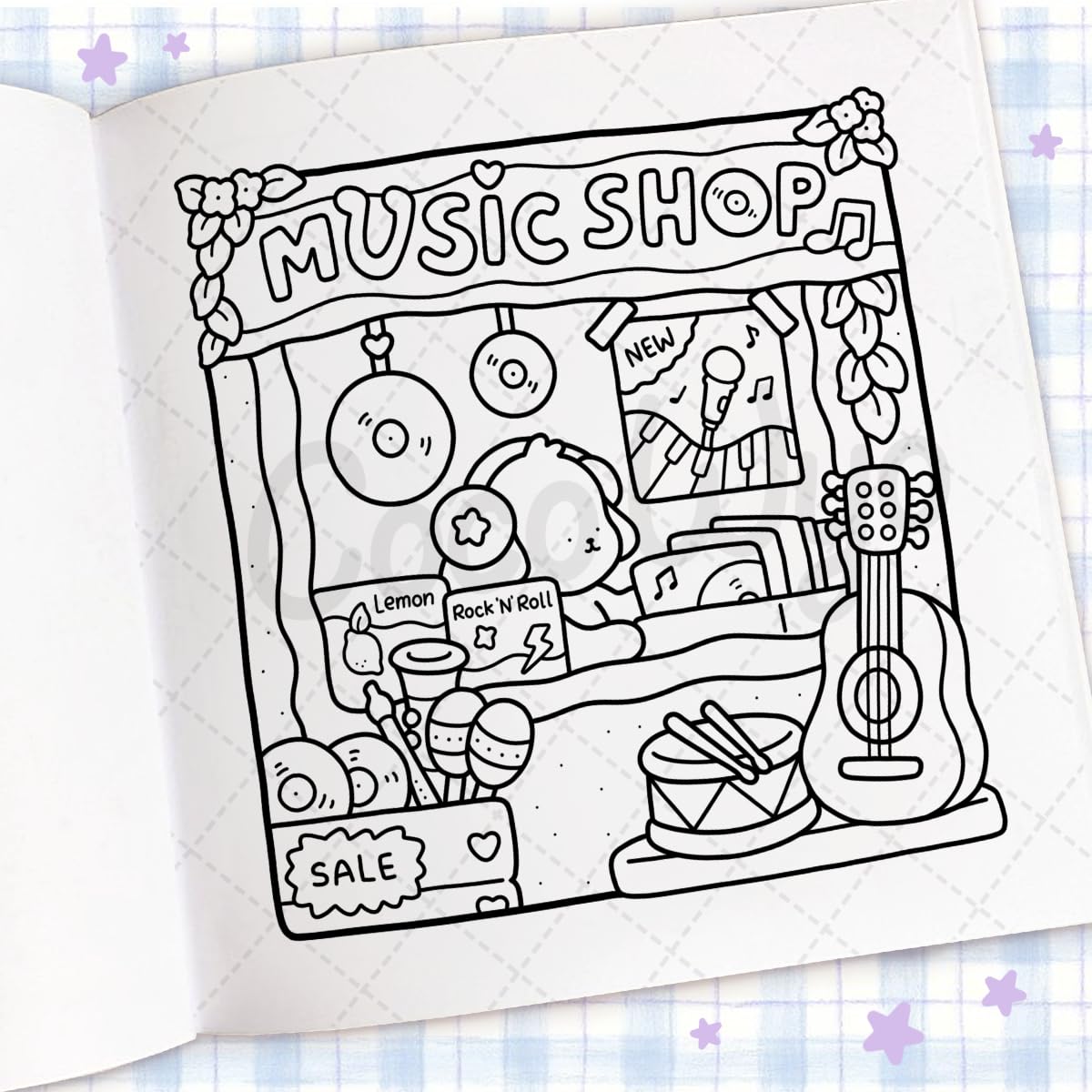 Cozy Corner Coloring Book