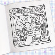 Cozy Corner Coloring Book
