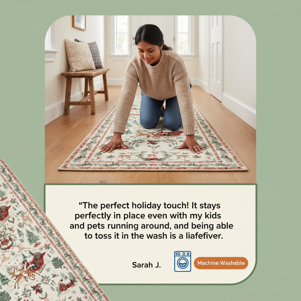 Christmas Runner Rug