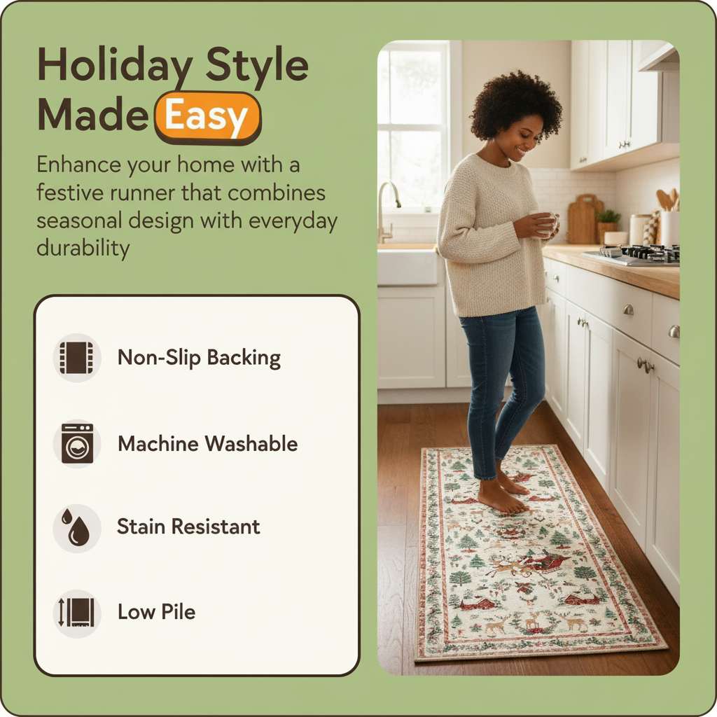 Christmas Runner Rug