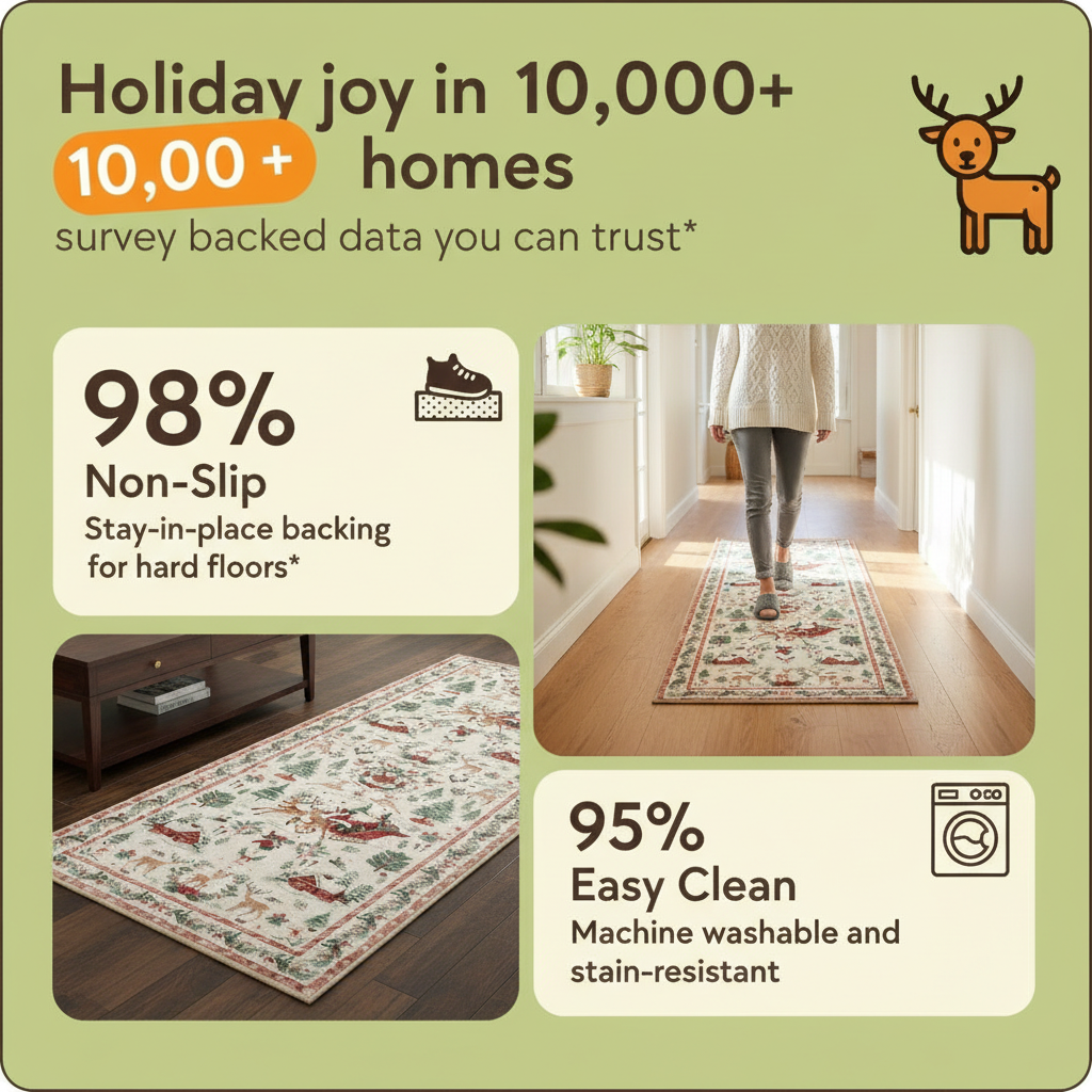 Christmas Runner Rug