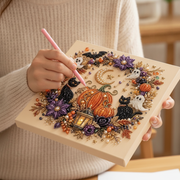 Halloween Ghost Pearl Art DIY Kit