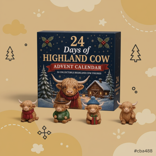 Highland Cow Advent Calendar