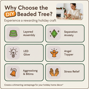DIY Beaded Christmas Tree Kit