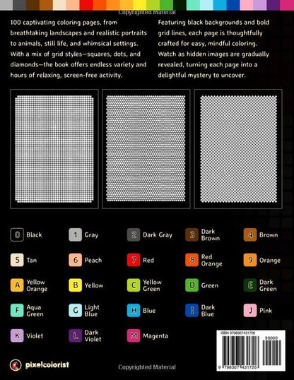 100 Color by Number Mysteries Edition