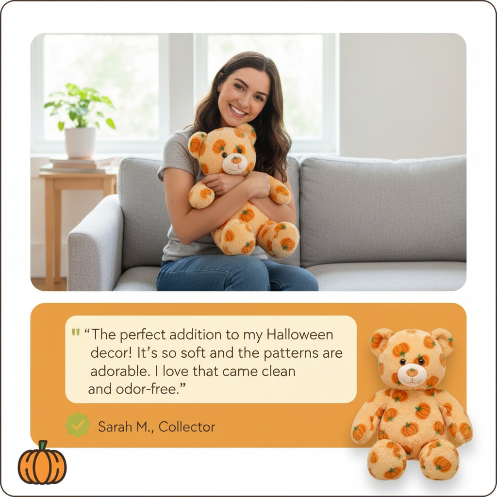 Pumpkin Pal Teddy Bear