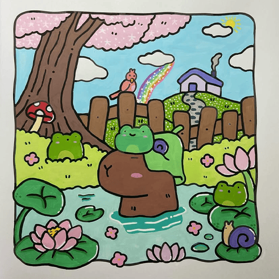 Cozy Corner Coloring Book