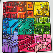 Cozy Corner Coloring Book