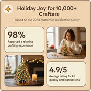 DIY Beaded Christmas Tree Kit