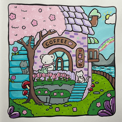 Cozy Corner Coloring Book