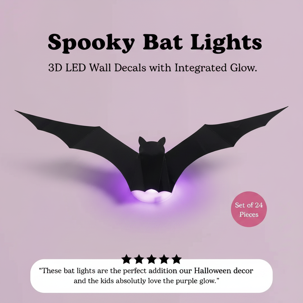 Spooky Bat Lights