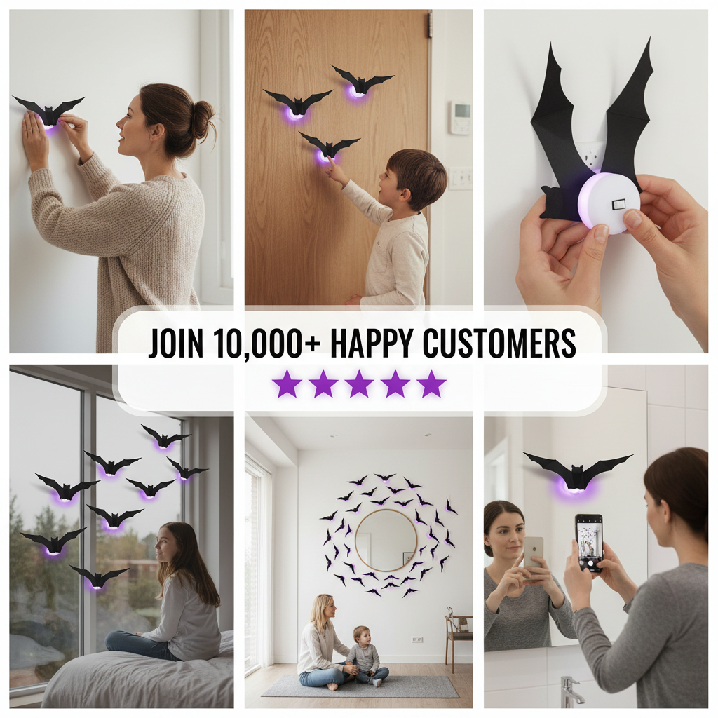 Spooky Bat Lights