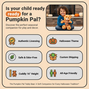 Pumpkin Pal Teddy Bear